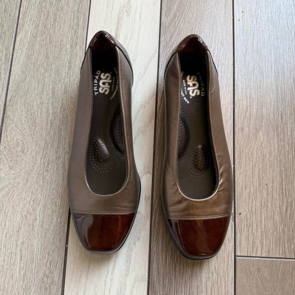 Sas tripad comfort brown leather